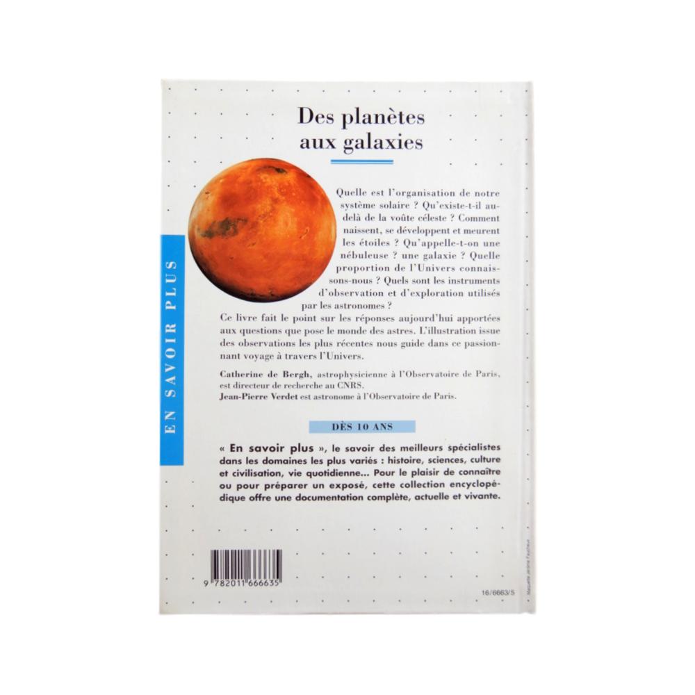 En savoir plus - Des planètes aux galaxies - Hachette Education