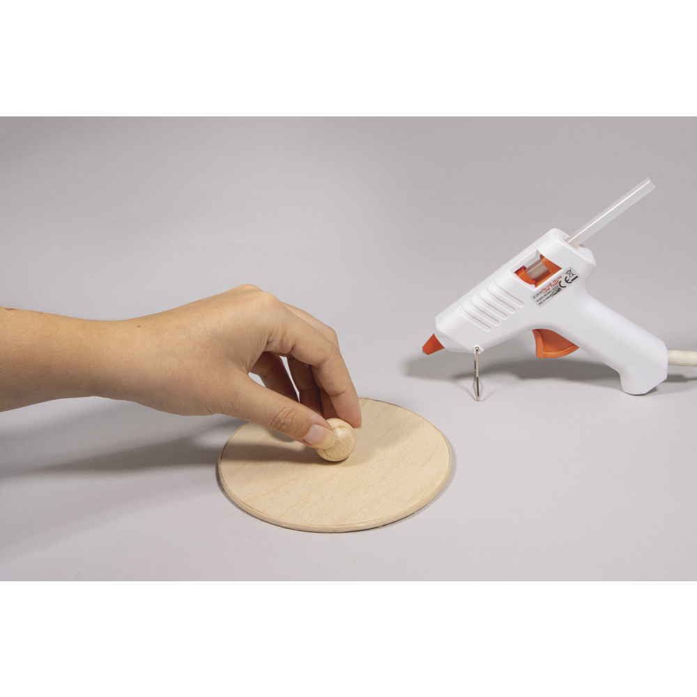 Plaques en bois 11,5-12,5 cm ø