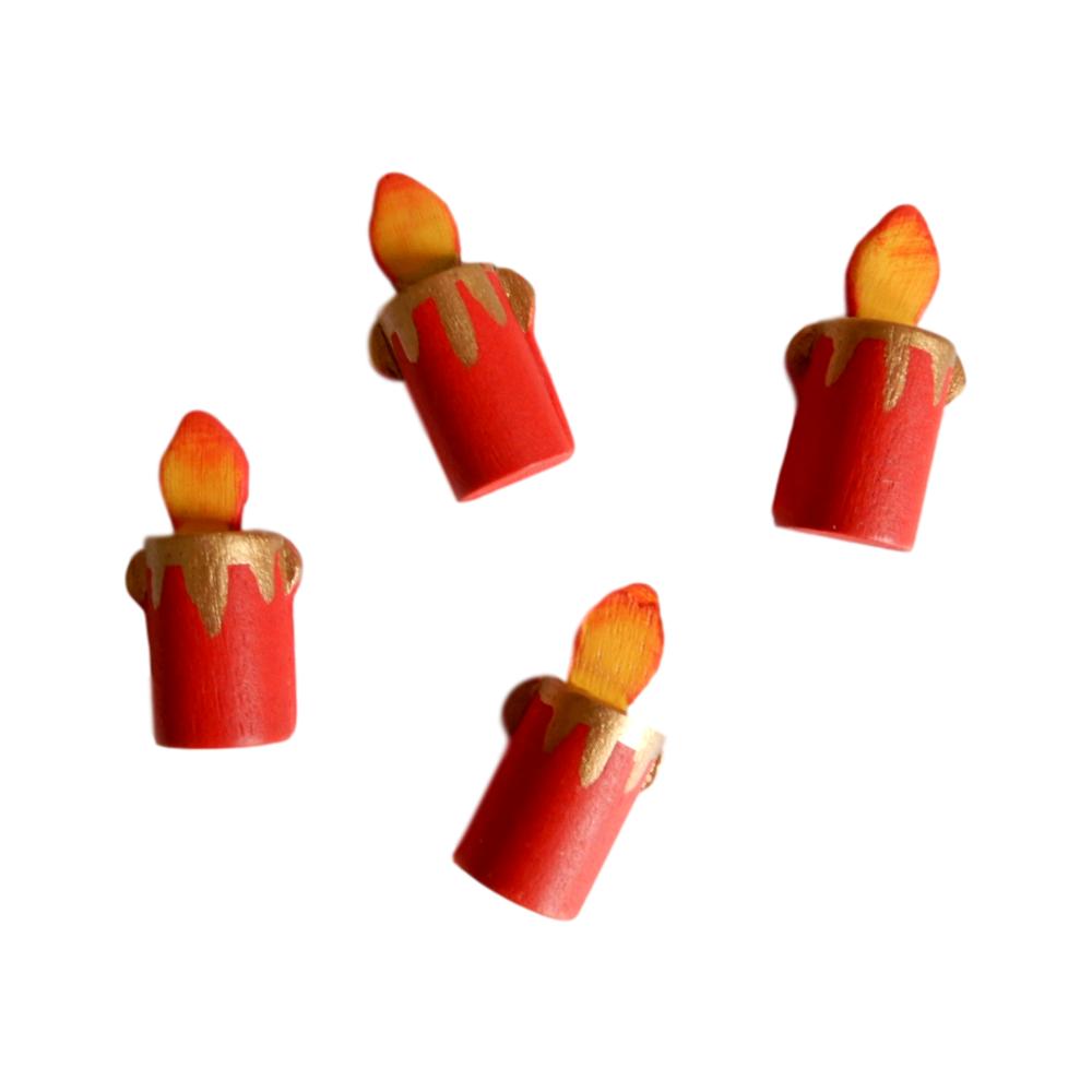 Bougies en bois