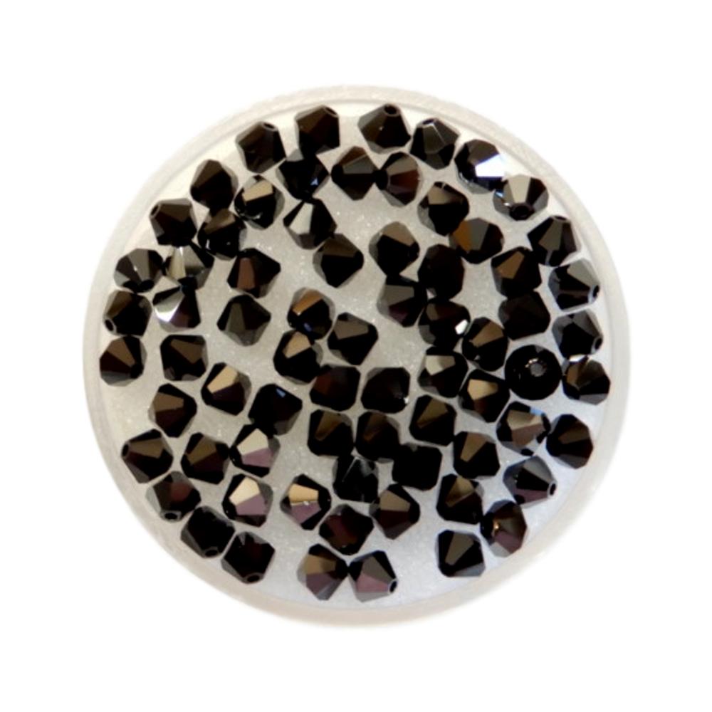 Toupie 4 mm Jet Hematite