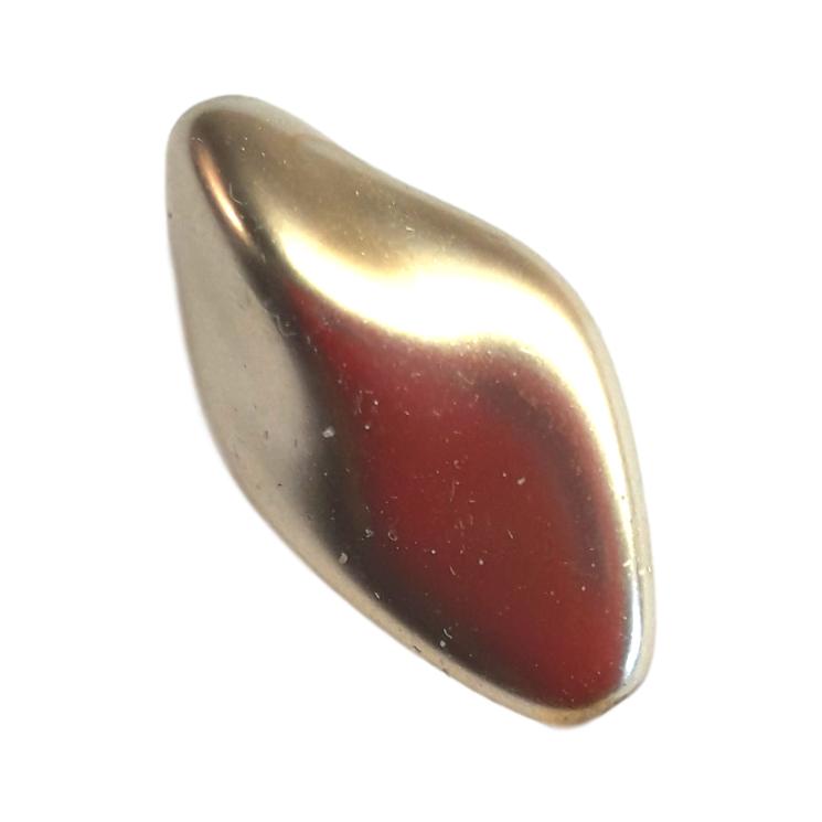 Ovale twist 23 mm Or pâle