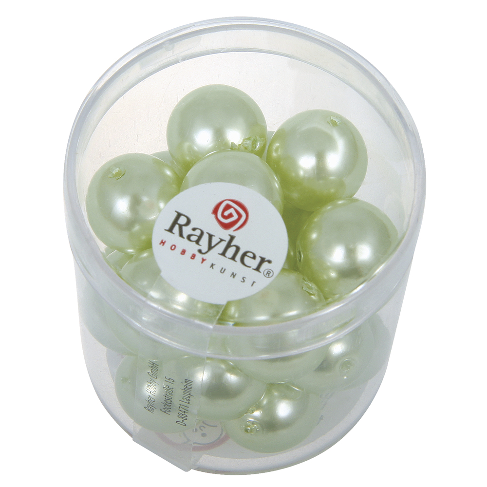 Boule Renaissance 12 mm Vert tilleul