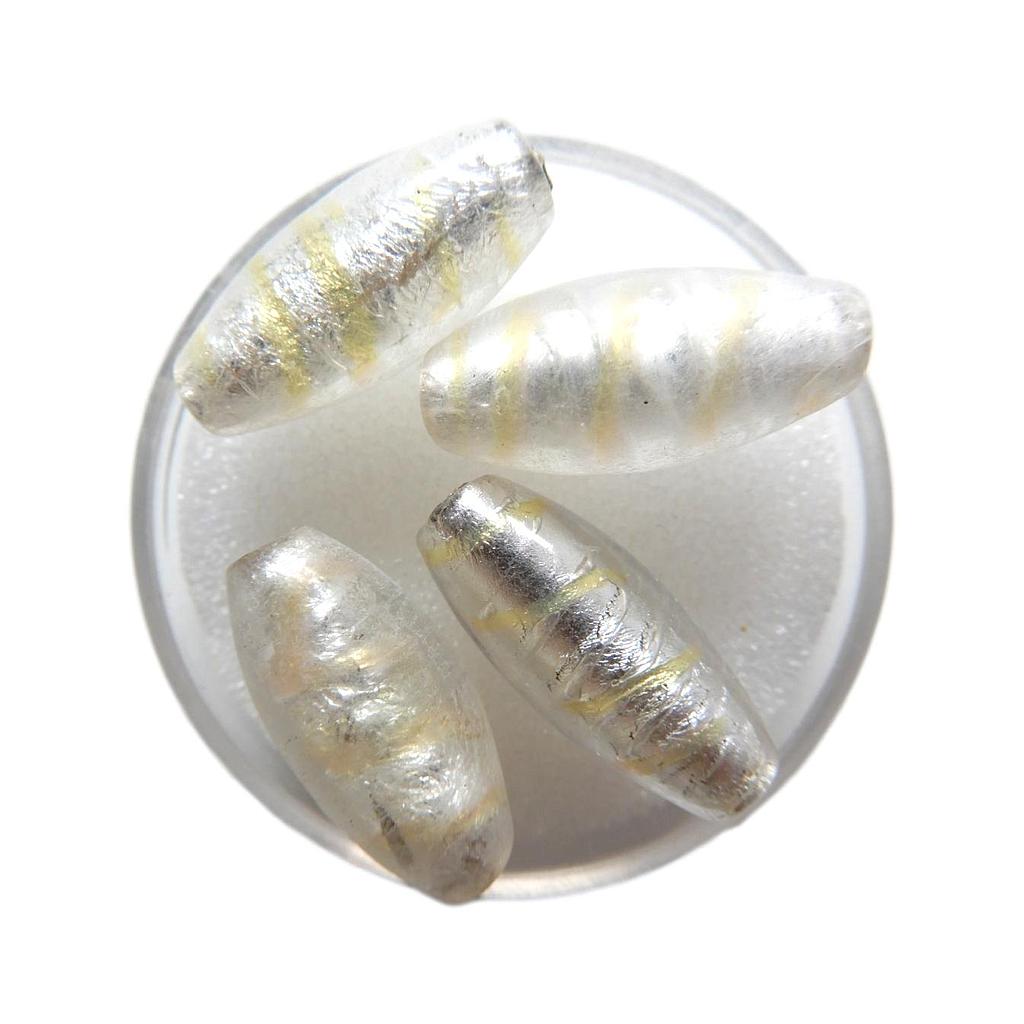 Olive 22 mm Noyau argent