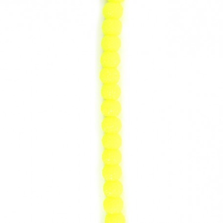 Shine Boule 8 mm Jaune fluo