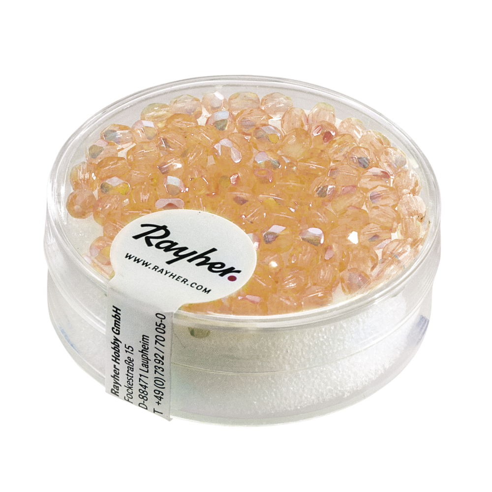 Perle facettée 3 mm Topaze