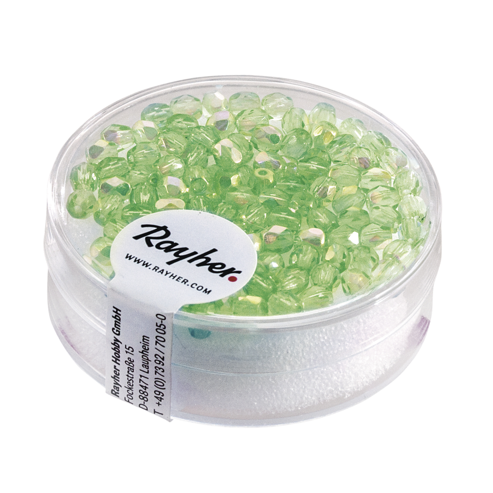 Perle facettée 3 mm Jaspe