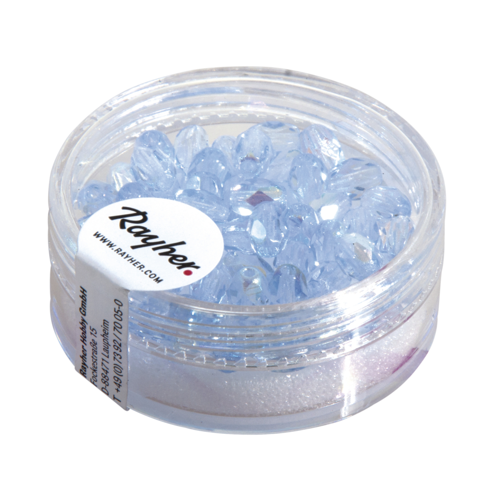 Olive 6 x 4 mm Aigue-marine