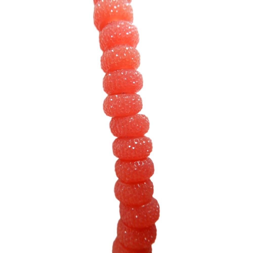 Shine Rondelle 12 mm Corail