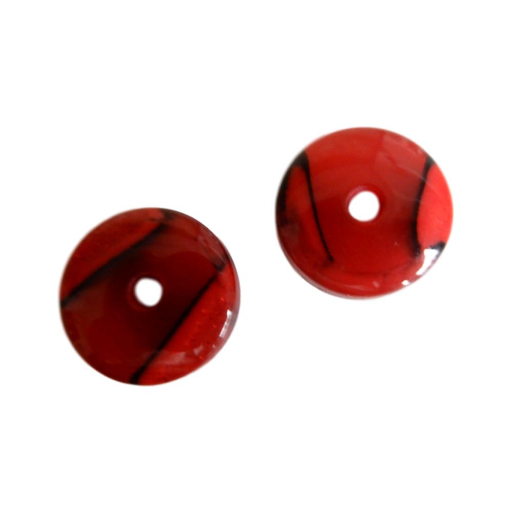 Rondelle 16 mm Pailleté bicolore