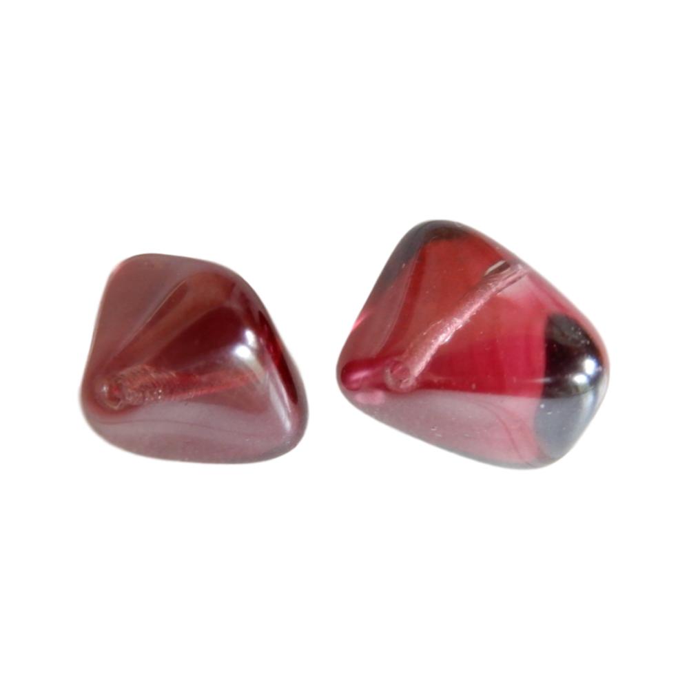 Galet 19 mm Rose rouge