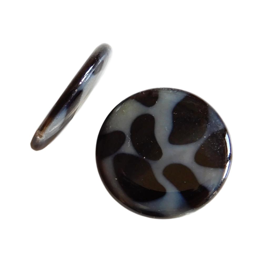 Rond plat 25 mm Imprimé tâches