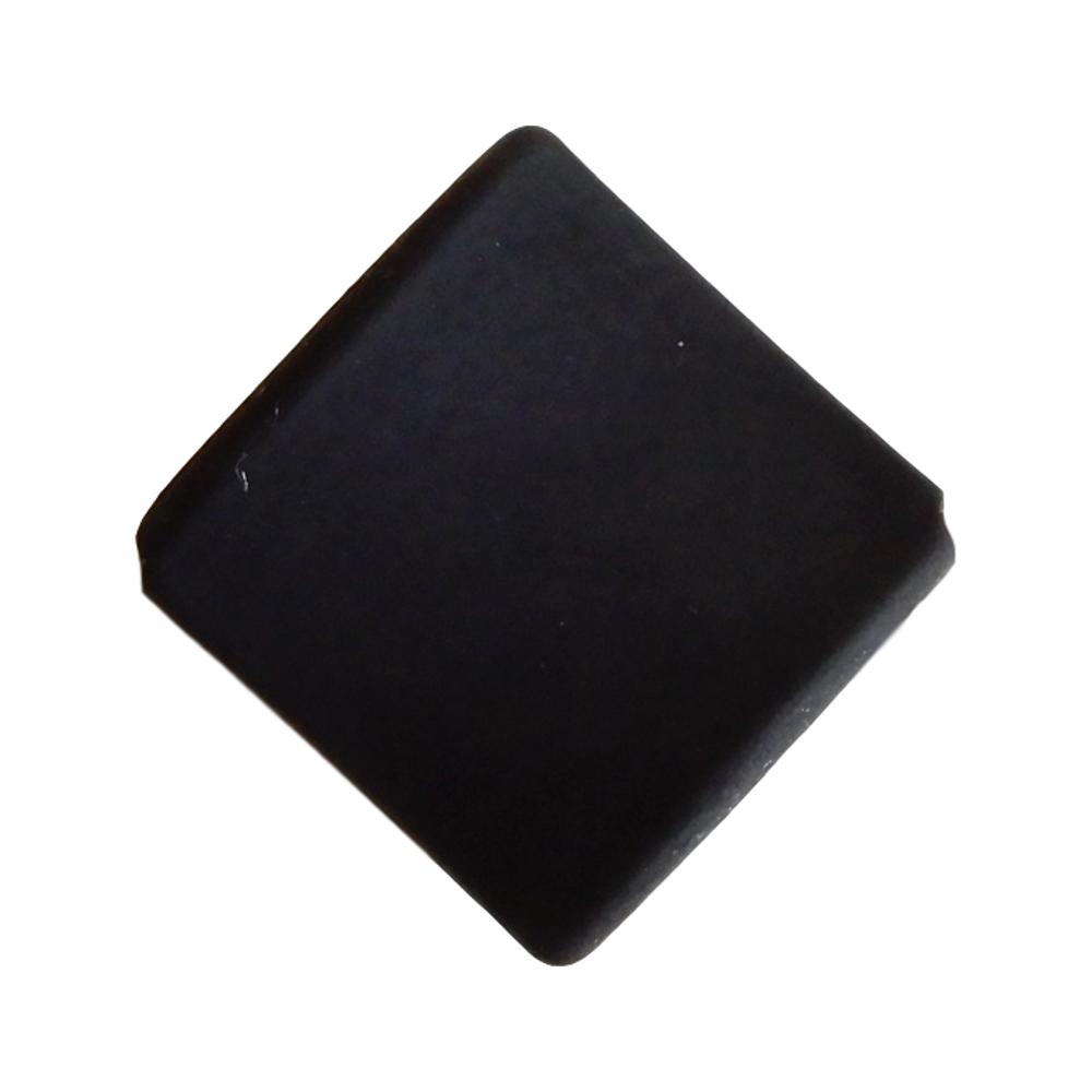 Carré diagonal 20 mm Satin noir