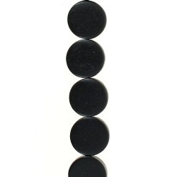 Rond plat 20 mm Noir