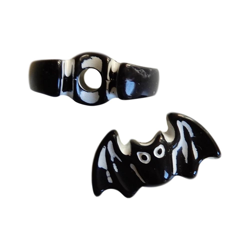 Chauve souris 24 mm Noir et blanc