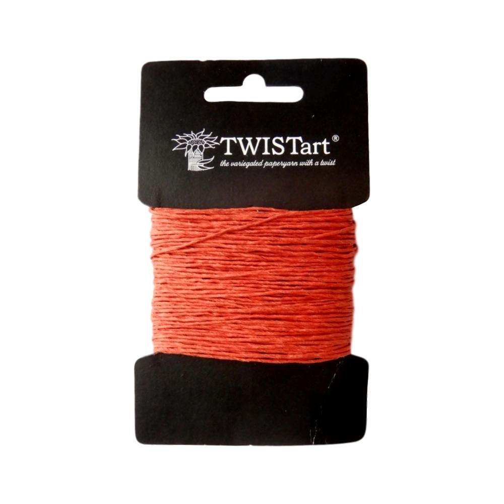 Ficelle de papier Rouge orange