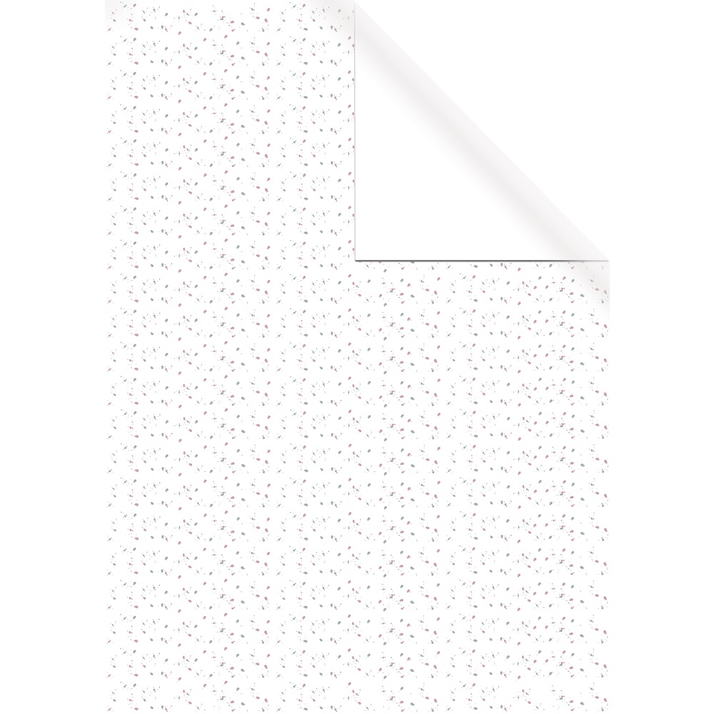 Papier cadeau blanc Kraft