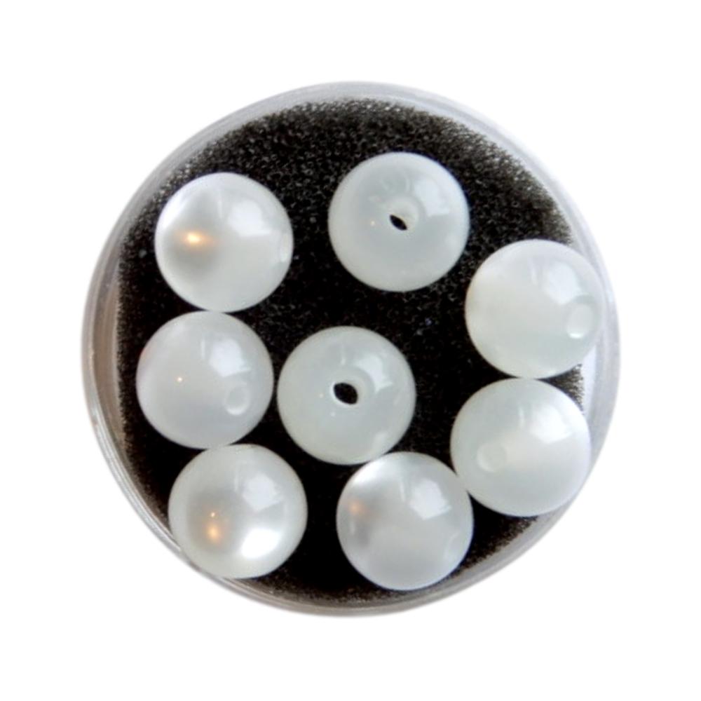 Boule Polaris 10 mm Blanc