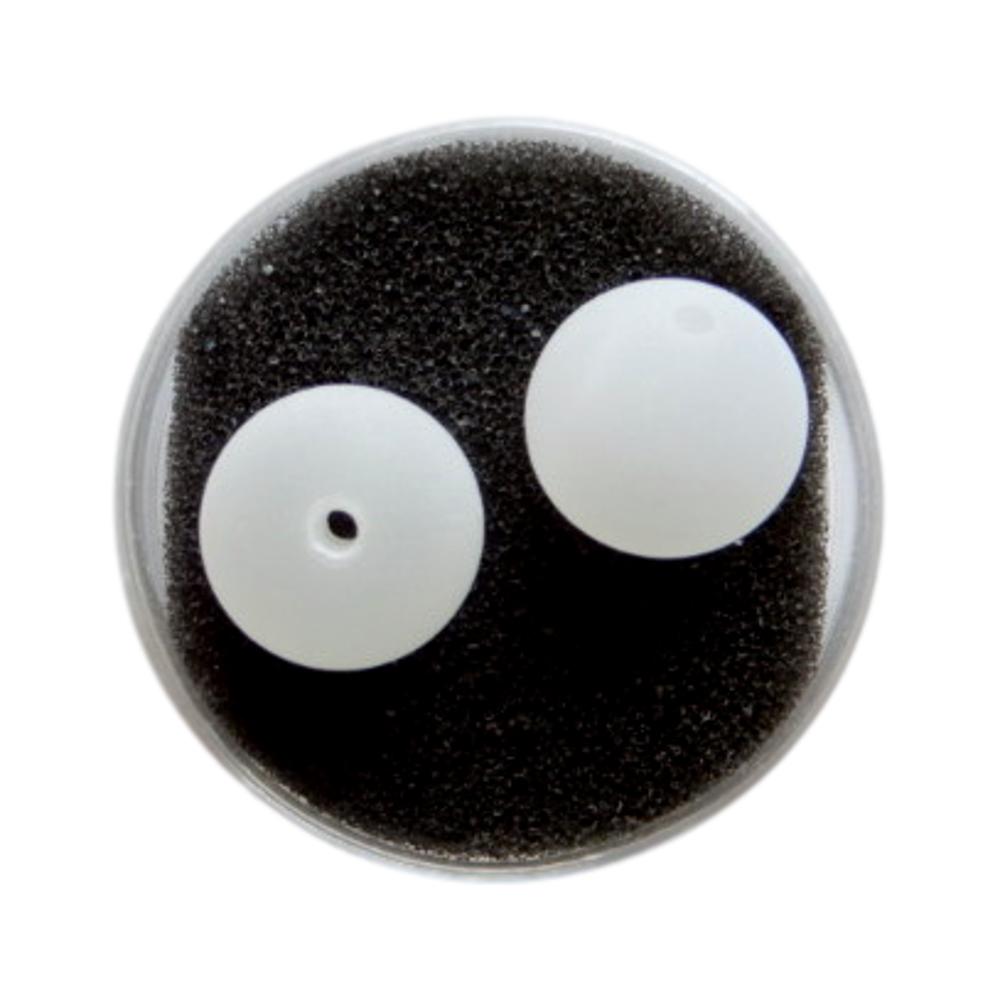 Boule Polaris 14 mm Blanc