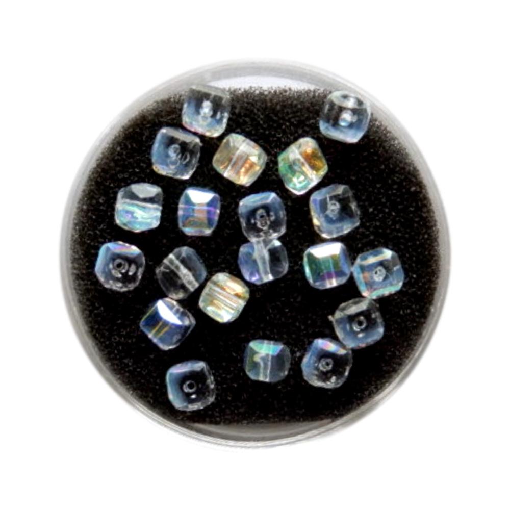 Cube 4 mm Cristal AB