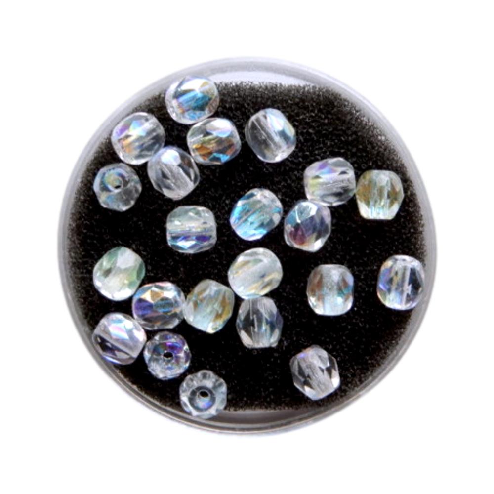 Facette 5 mm Cristal AB