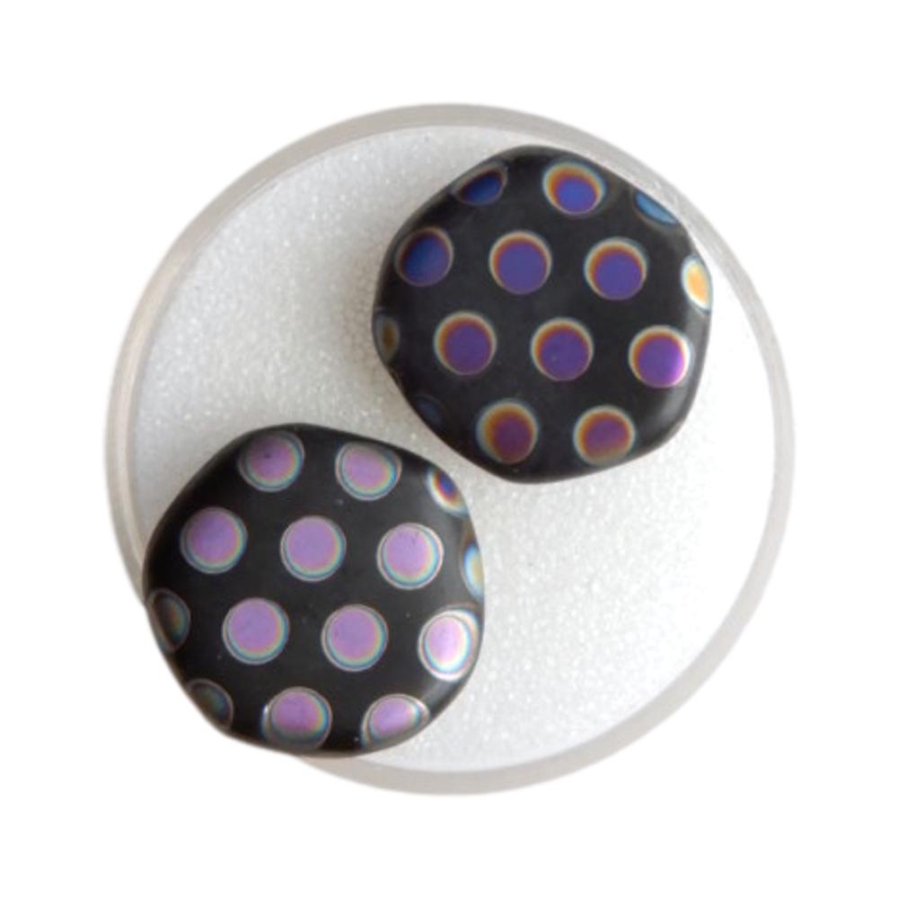 Pentagone 19 mm Noir