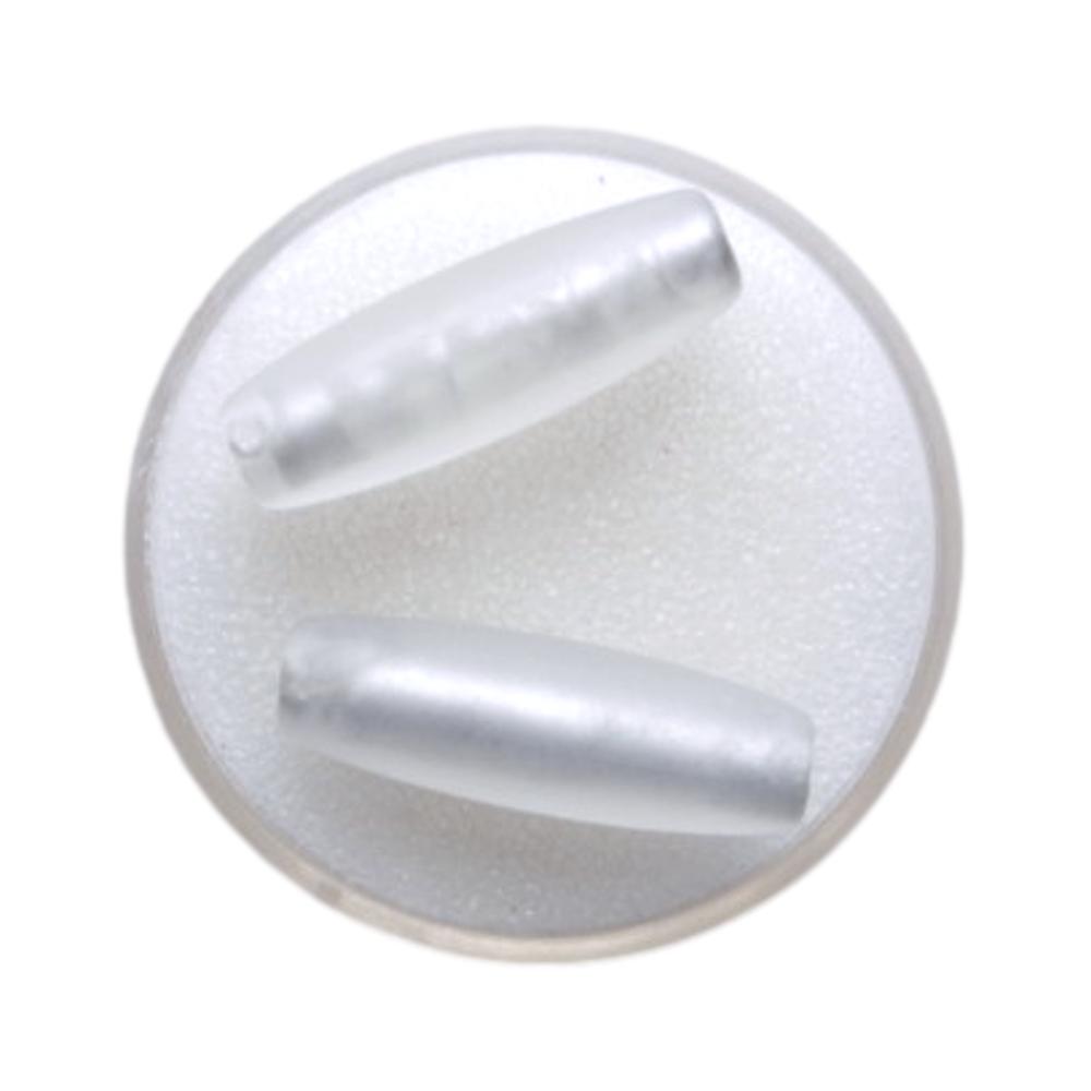 Olive 25 mm Cristal mat centre argenté