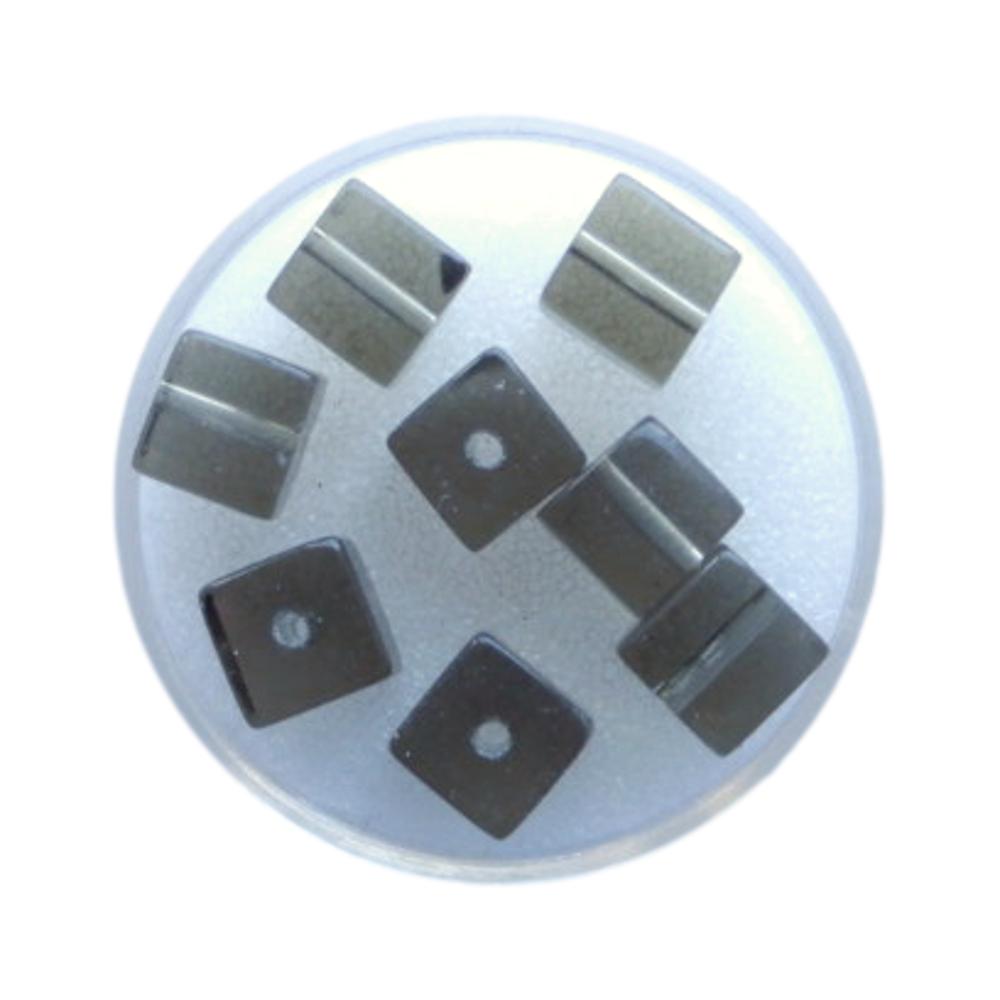 Cube 8 mm Gris