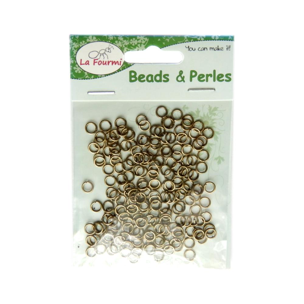 Anneau simple 6 mm Bronze