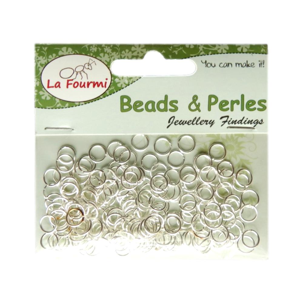 Anneau simple 6 mm Argenté