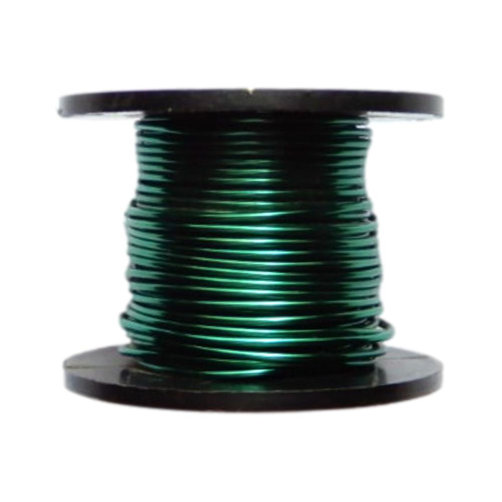Fil de cuivre 0,9 mm Vivid green