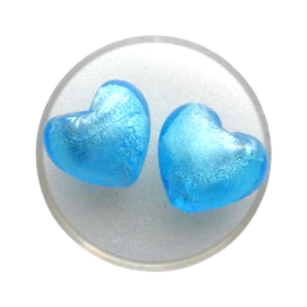 Coeur 18 mm Turquoise