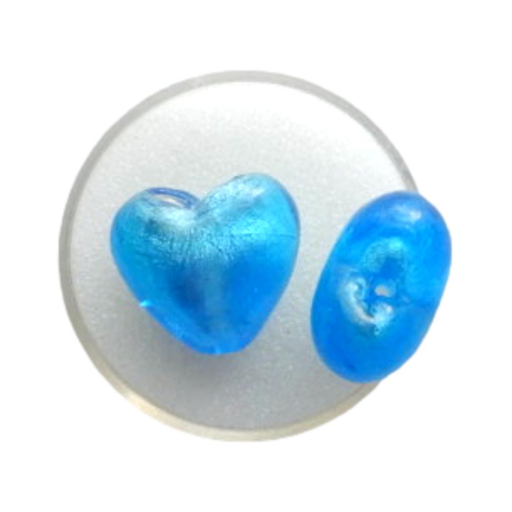Coeur 20 mm Turquoise