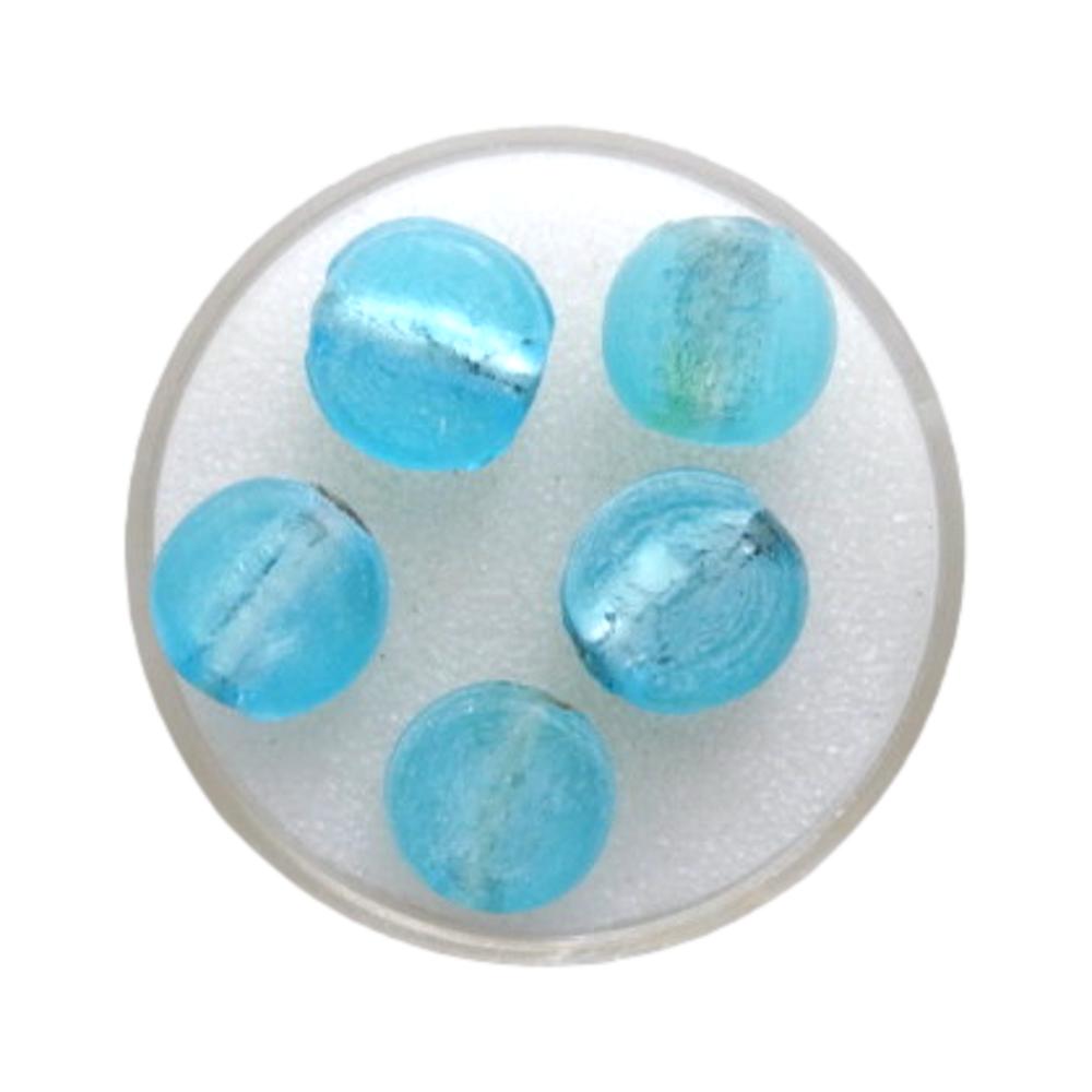 Rond plat 10 mm Turquoise