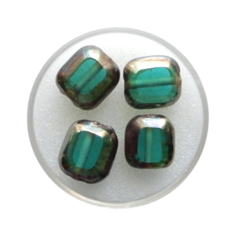 Carré 12 mm Vert canard