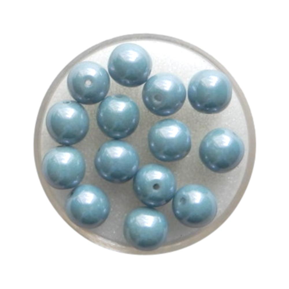 Boule 8 mm Bleu gris
