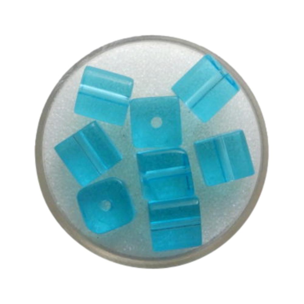 Cube 8 mm Turquoise
