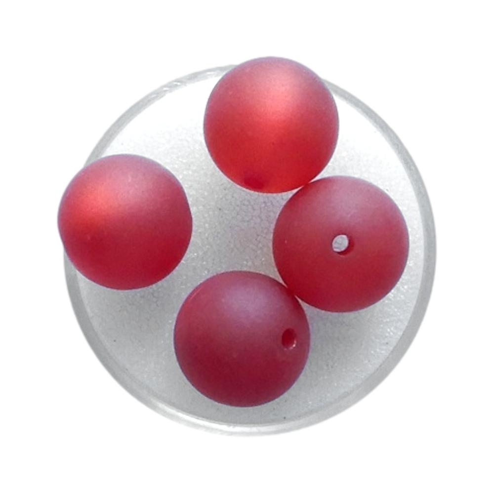 Boule Polaris 14 mm Rouge