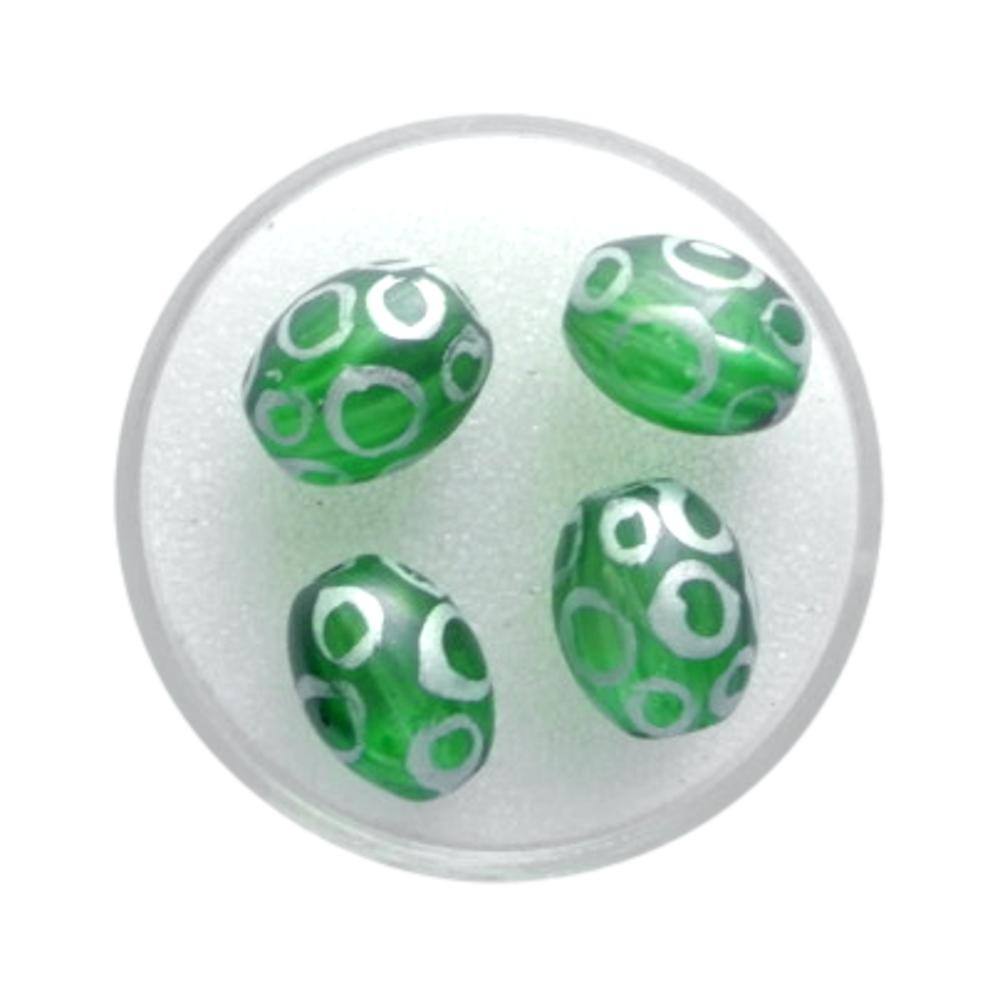 Olive 15 mm Vert moyen