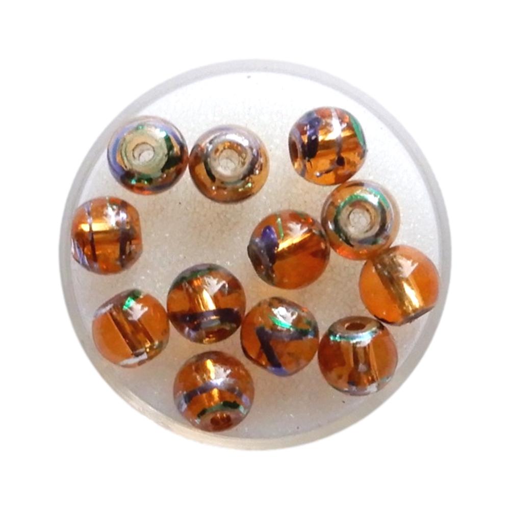 Boule 8 mm Orange