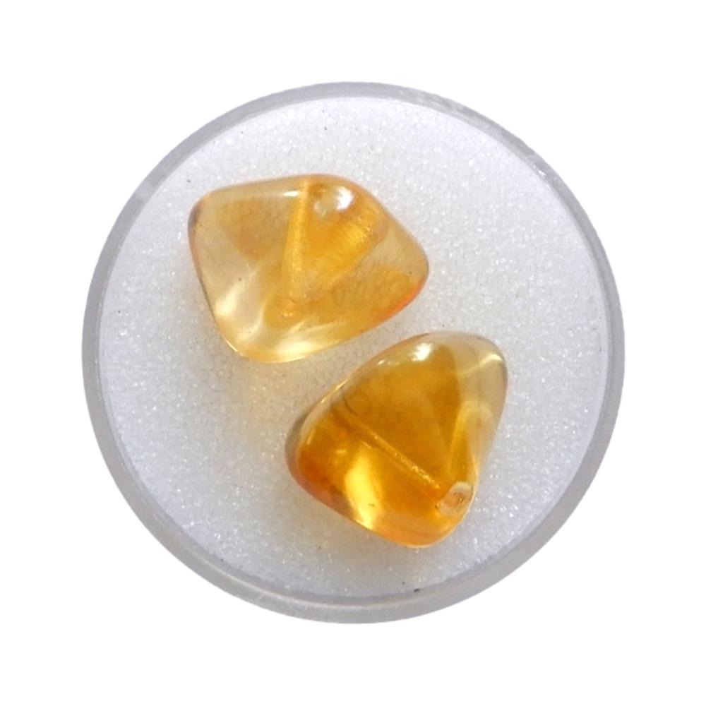 Galet 19 mm Jaune orange