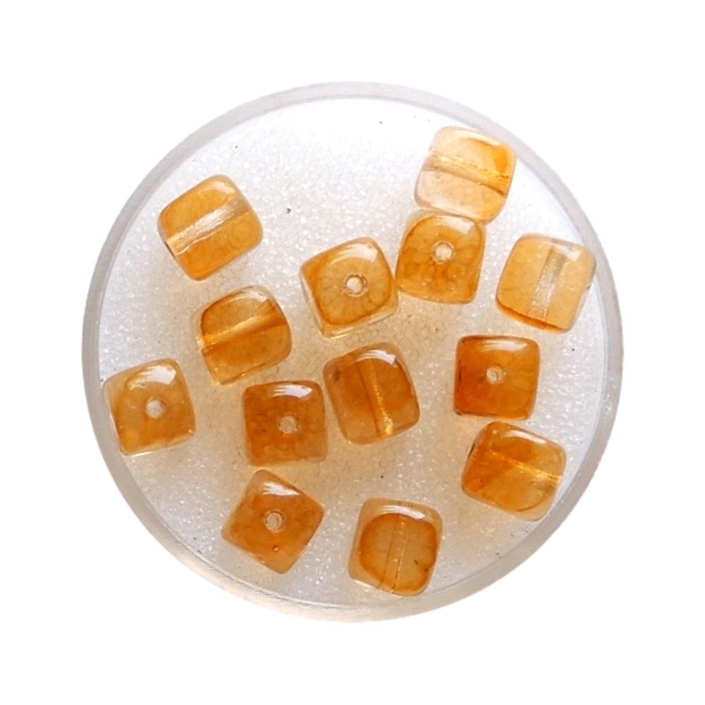 Cube 6 mm Topaze