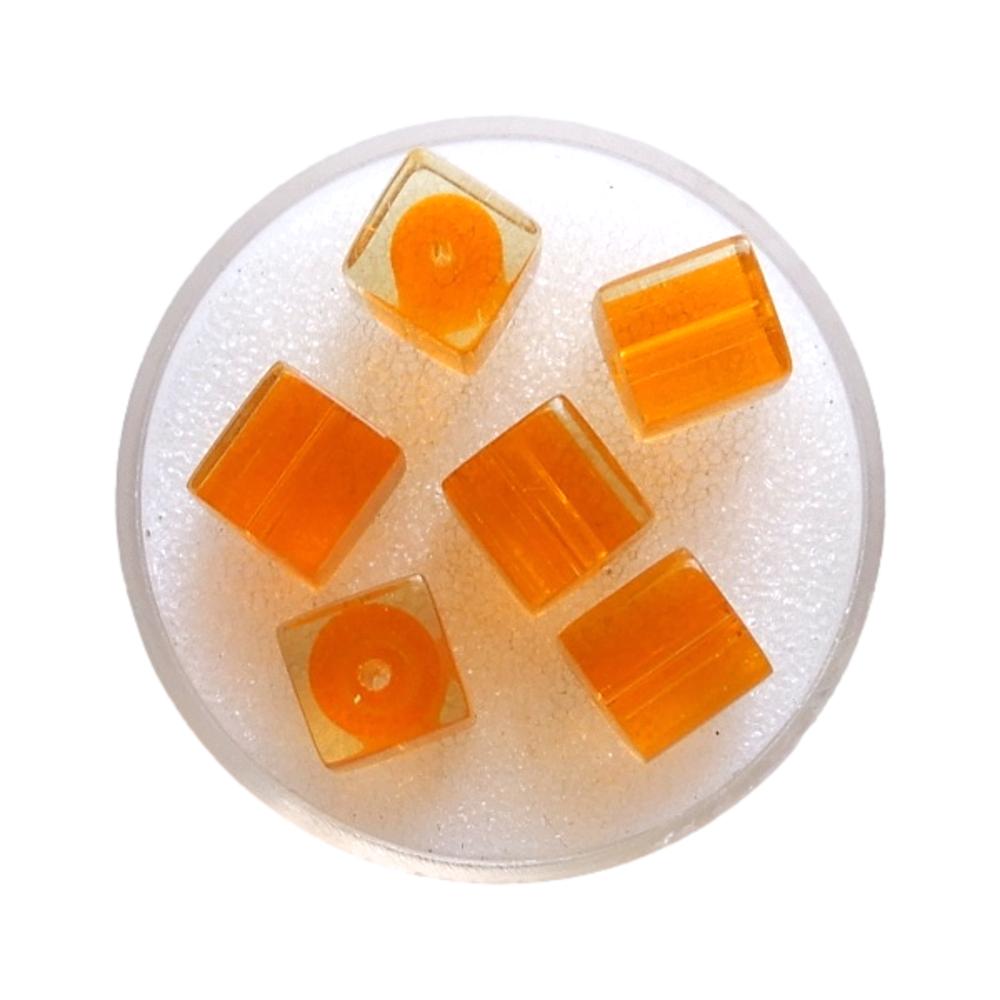 Cube 8 mm Orange