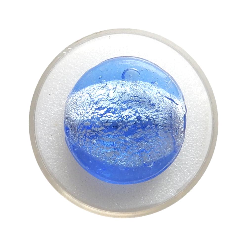 Pastille ronde 25 mm Bleu