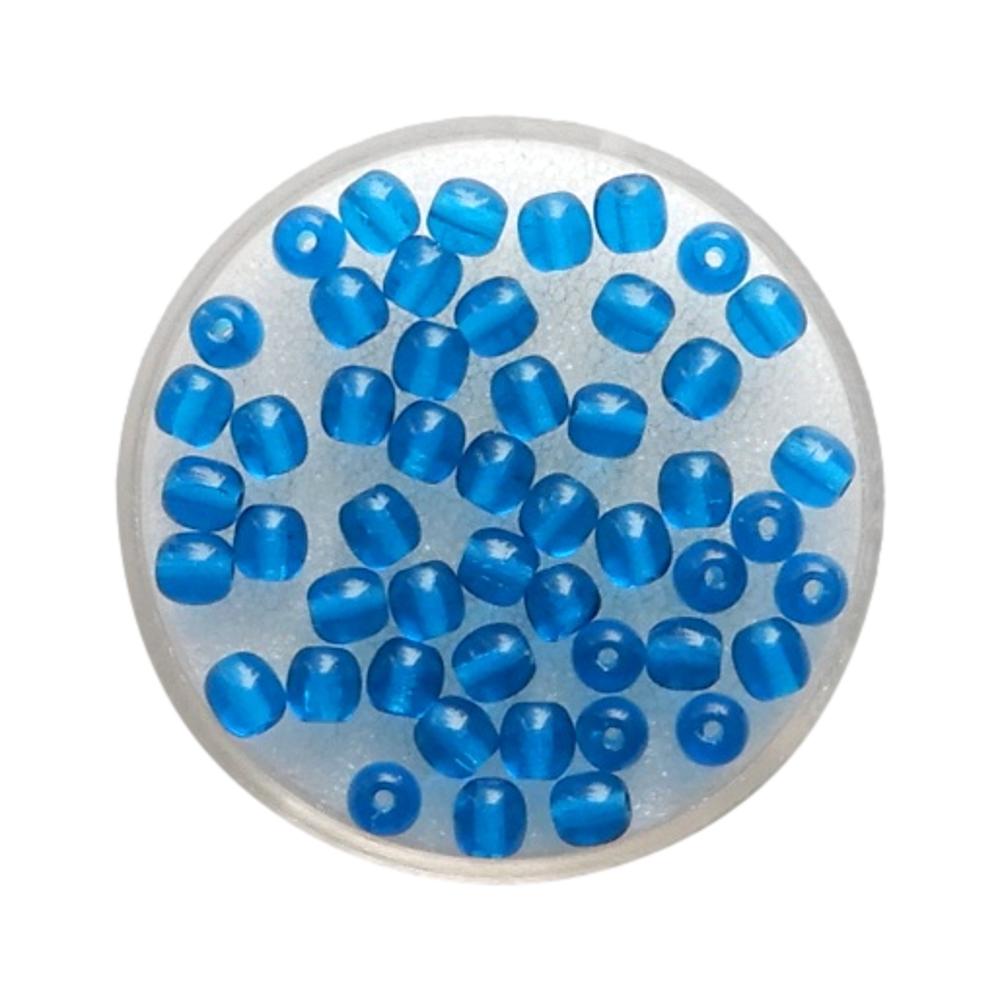 Boule 4 mm Turquoise foncé