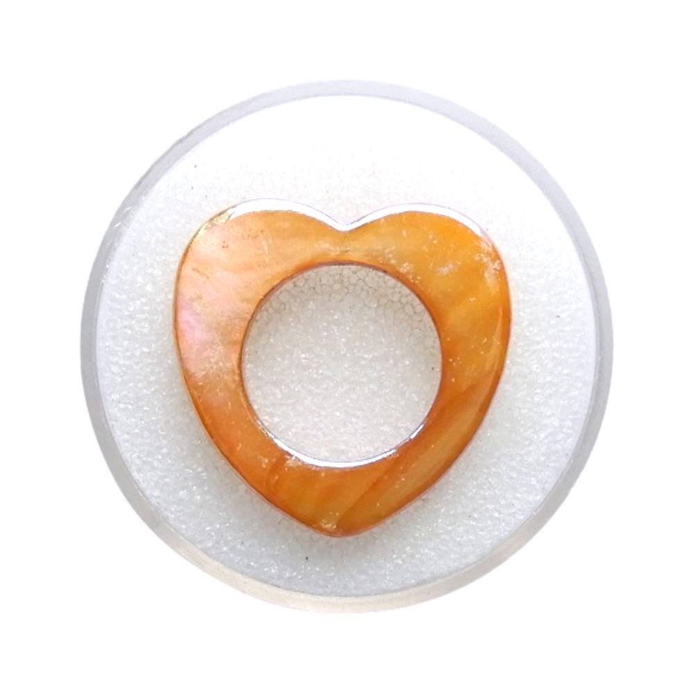 Coeur creux 25 mm Corail