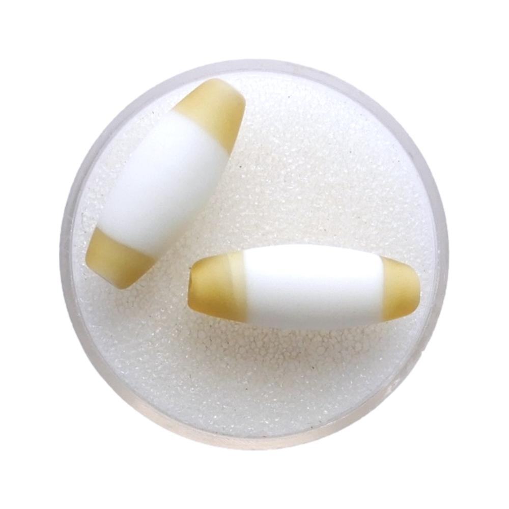 Olive 20 mm Blanc et olive