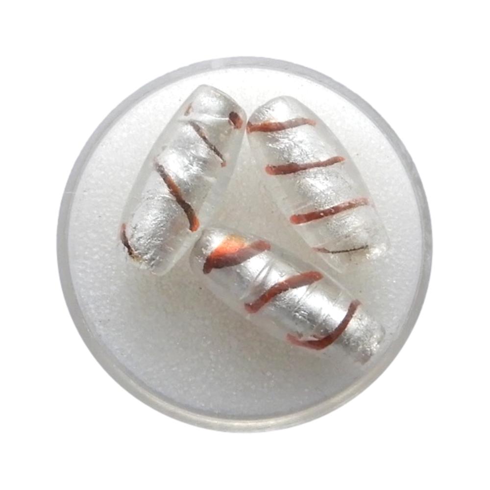 Olive 22 mm Noyau argent