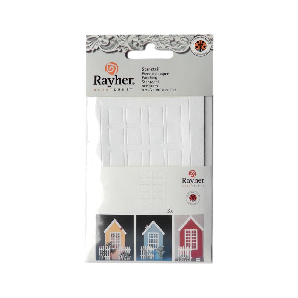 Pièce découpée au laser Fenêtre