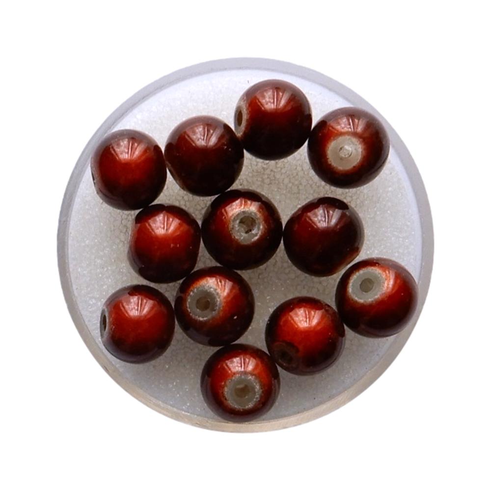 Boule magique 8 mm Brun