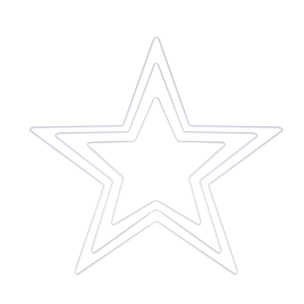 Etoiles en métal assorties